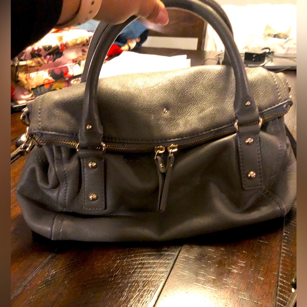 Kate Spade Cobble Hill Leslie crossbody- gray